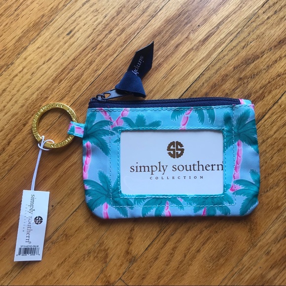 NWT • Simply Southern • Palms Key ID Pouch - Picture 3 of 8